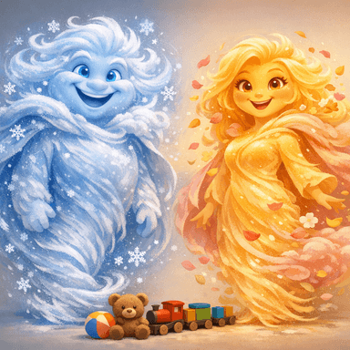 The Meeting of the Winds - Cuento infantil con audio