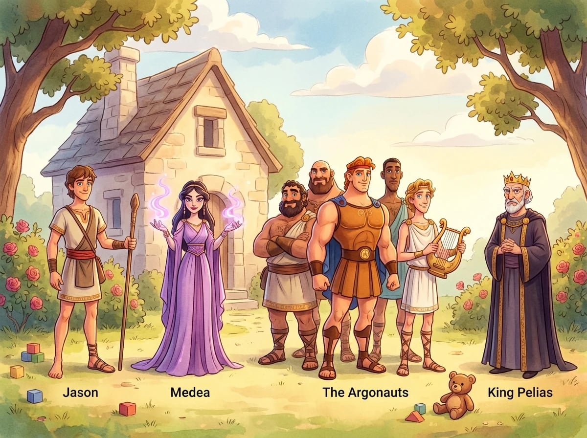 Jason and the Argonauts: The Quest for the Golden Fleece